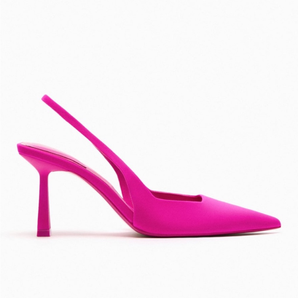 Zara pink heels